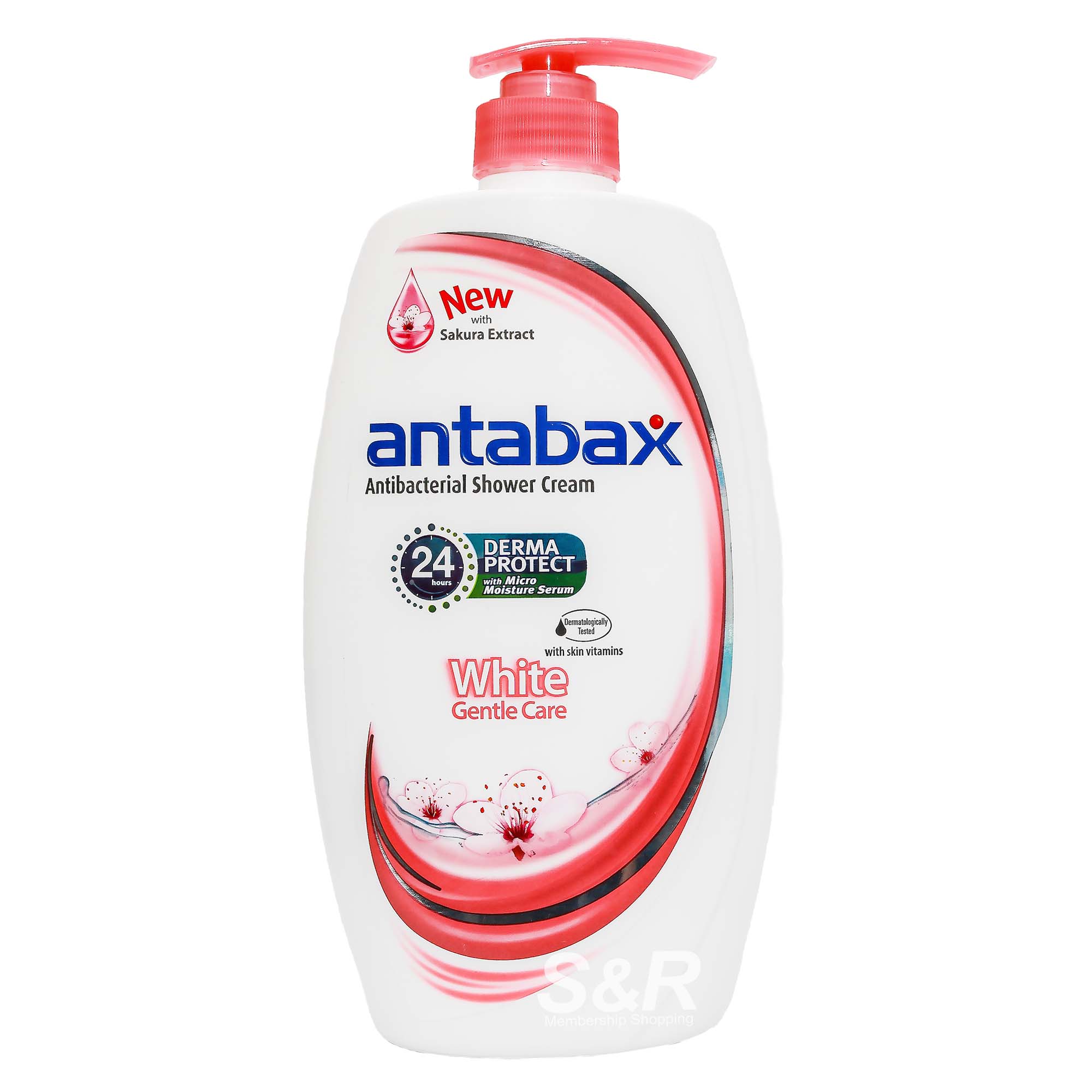 Antabax White Gentle Care Antibacterial Shower Cream 975mL